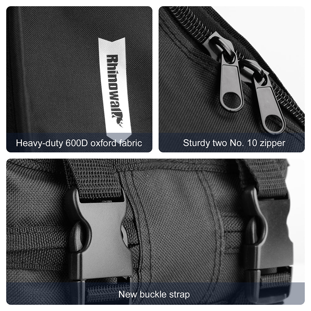 RHINOWALK RF163 14-16 inch Bike Front Bag Folding Shoulder Bag Outdoor Carrying Bag RHINOWALK RF163 14-16 inch Bike Front Bag Folding Shoulder Bag Outdoor Carrying Bag